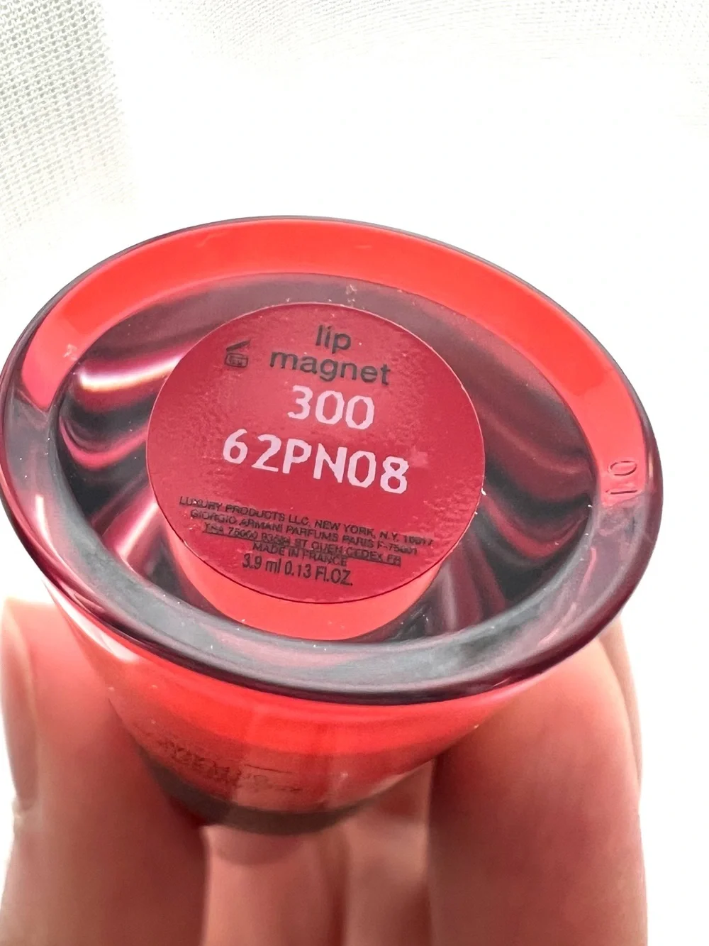 Giorgio Armani 300 Tangerine Lip Magnet Second Skin Intense Matte Color 3.9ml